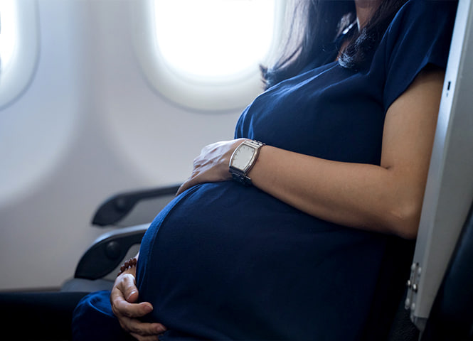 پرواز در سه ماهه اول بارداری